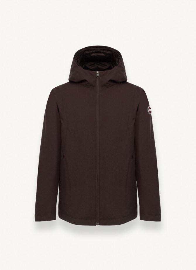 Padded jacket with double hood - Image 4
