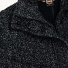 Coat with high collar in woolen cloth - Image 6