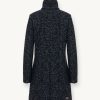 Coat with high collar in woolen cloth - Image 5