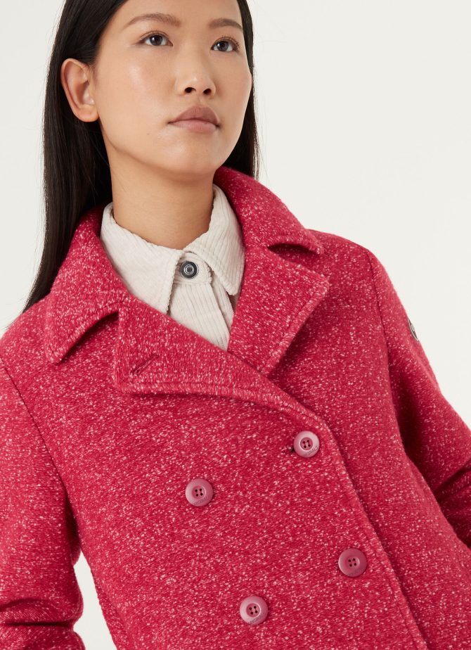 Double-breasted jacket in woolen cloth - Image 2