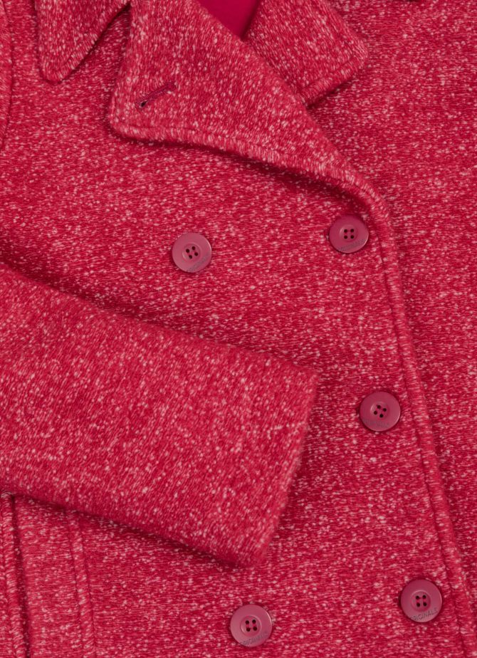 Double-breasted jacket in woolen cloth - Image 6