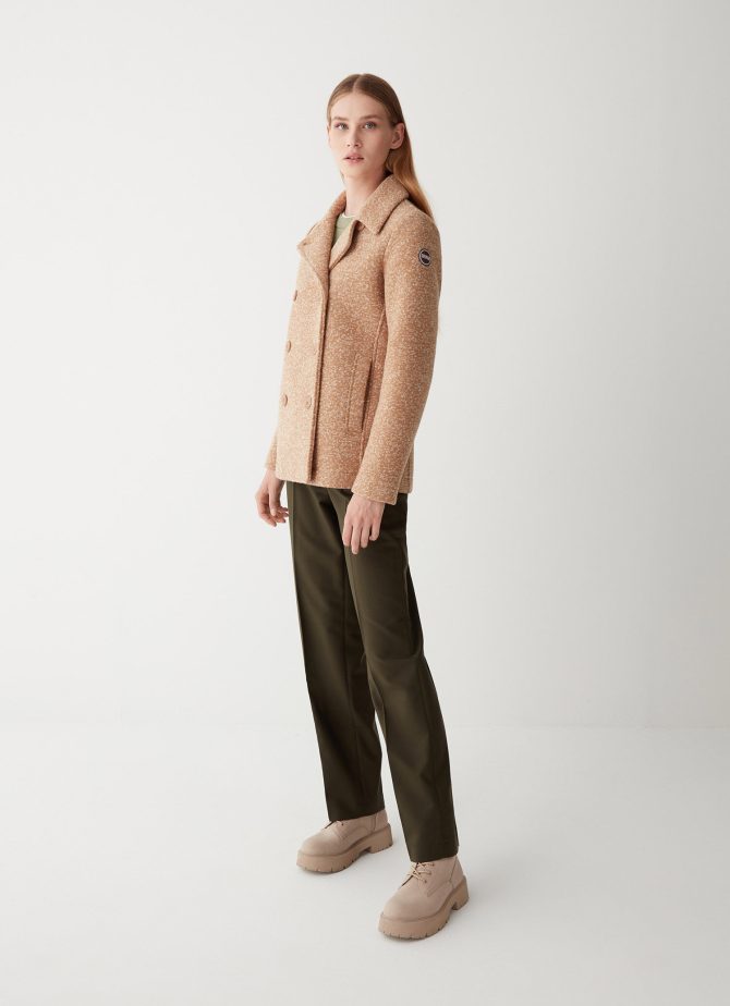 Double-breasted jacket in woolen cloth - Image 2