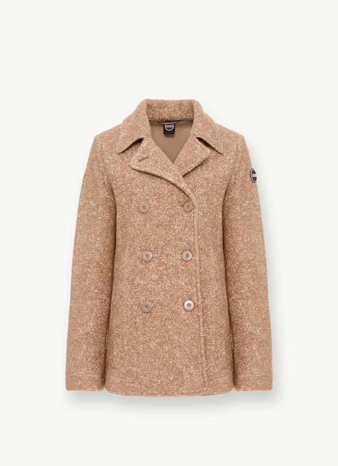 Double-breasted jacket in woolen cloth - Image 4
