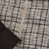 Quilted bouclé jacket with drawstring at the bottom - Image 6