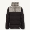 Quilted bouclé jacket with drawstring at the bottom - Image 5