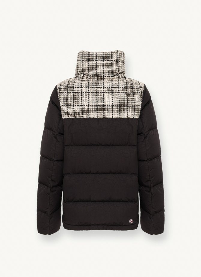 Quilted bouclé jacket with drawstring at the bottom - Image 5