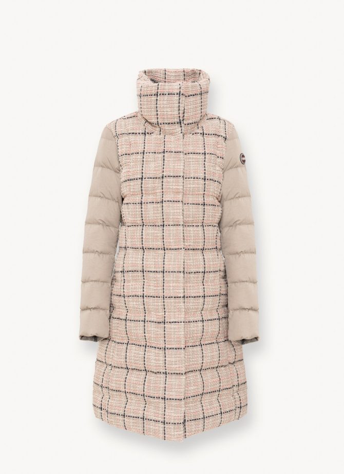 Bouclé coat with wrinkled inserts - Image 4