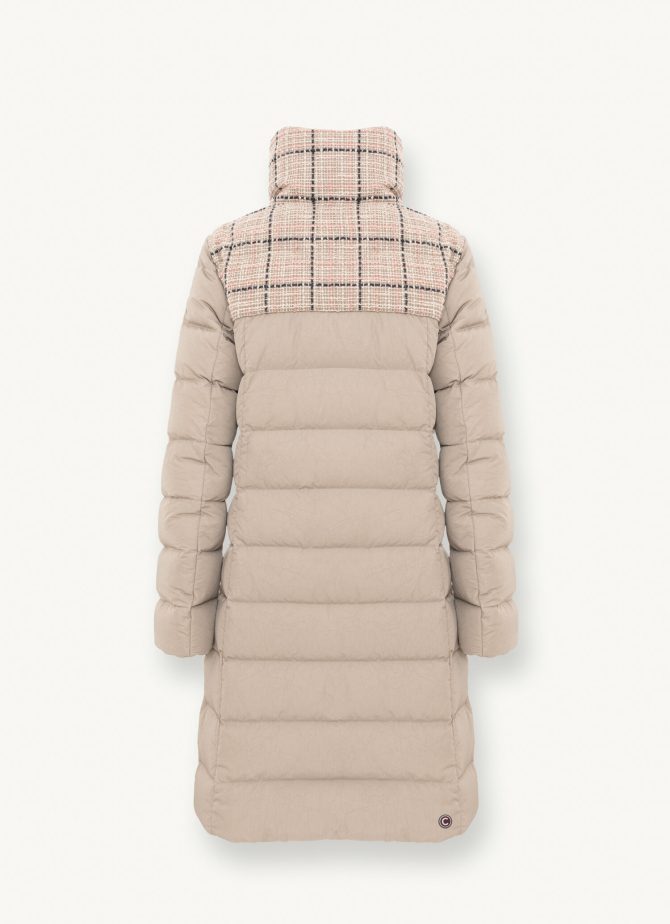 Bouclé coat with wrinkled inserts - Image 5