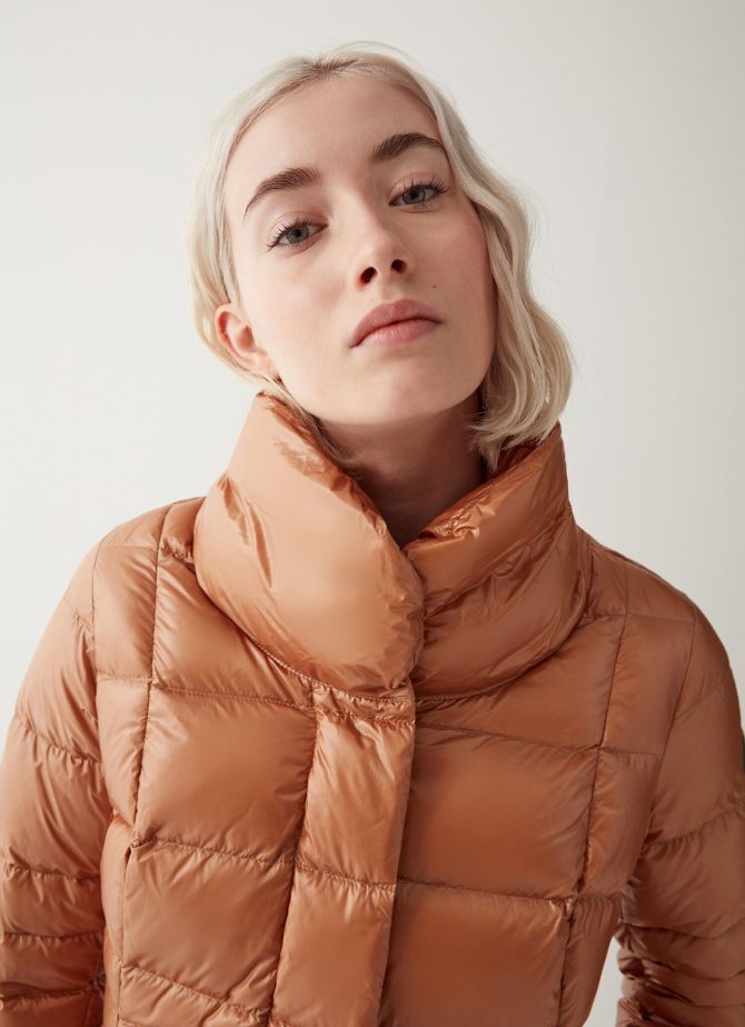 Iridescent down jacket