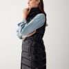 Maxi down vest with drawstring - Image 2