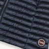 Quilted long unisex down gilet - Image 6