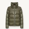 Super shiny down jacket with enveloping collar - Image 4