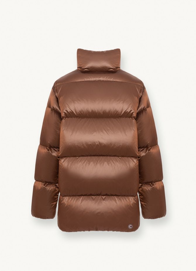 Super-padded puffy down jacket with high collar - Image 5