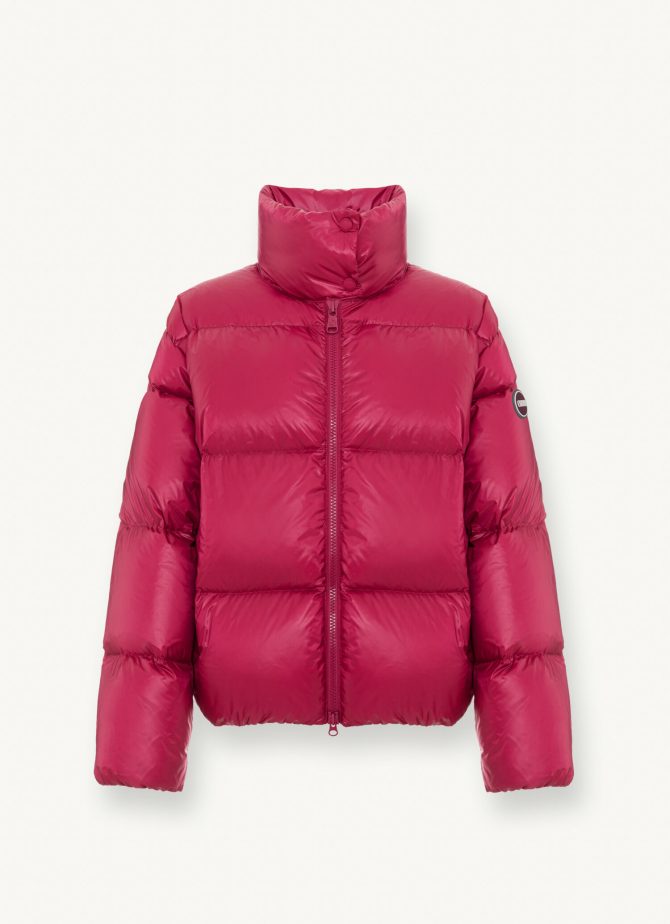 Super-padded puffy down jacket with high collar - Image 4