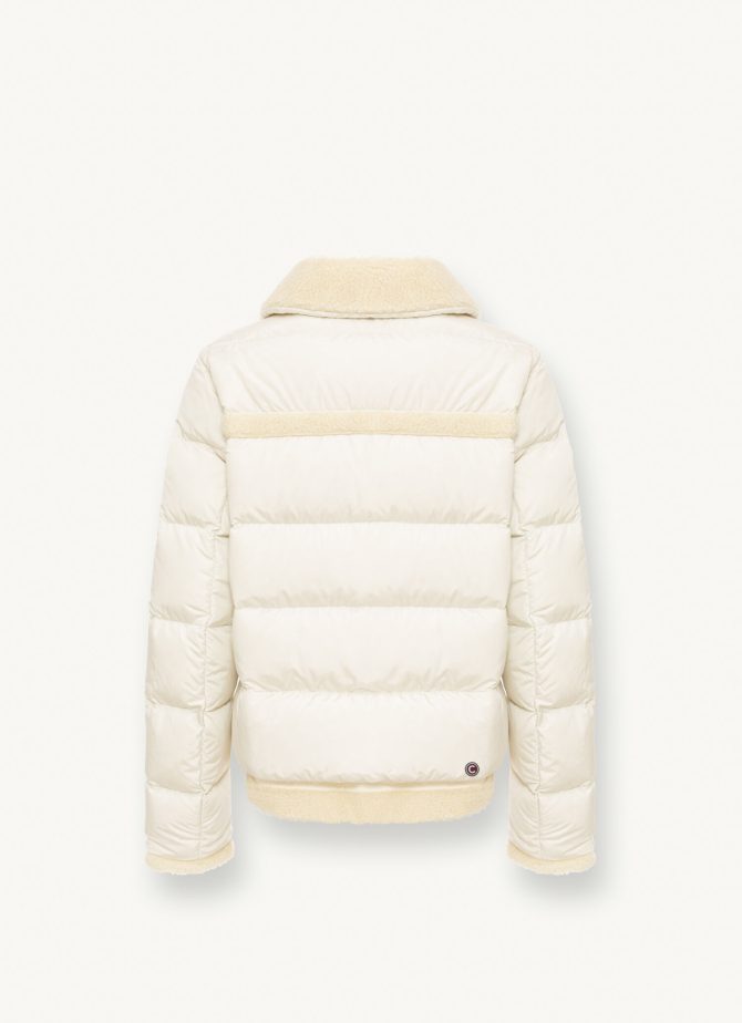 Lacquered sheepskin biker jacket - Image 5