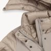 Down jacket in technical fabric with quilted sleeves - Image 6