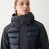 Quilted down jacket with technical fabric details - Image 2