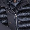 Quilted down jacket with technical fabric details - Image 6
