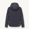 Quilted down jacket with technical fabric details - Image 5