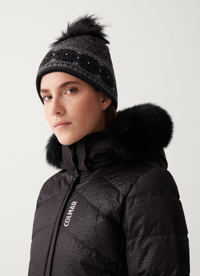 Down-filled ski jacket with fur - Image 3