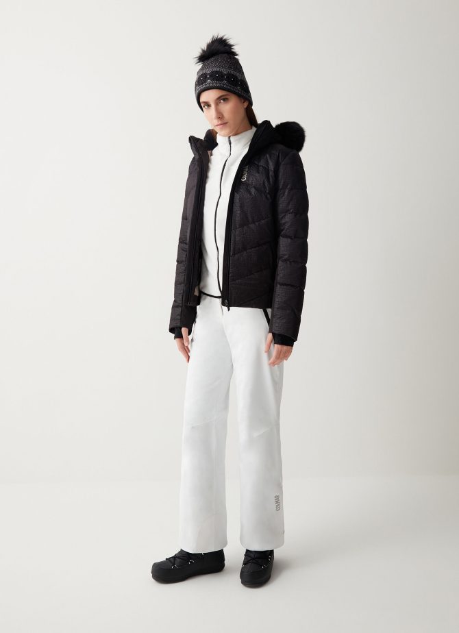 Down-filled ski jacket with fur - Image 2