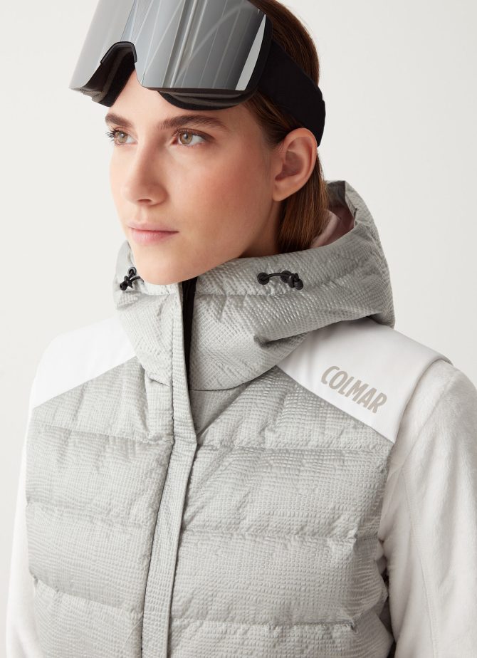 Embossed fabric ski vest - Image 3