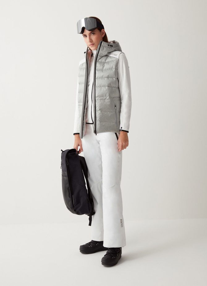 Embossed fabric ski vest - Image 2