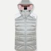 Embossed fabric ski vest - Image 4
