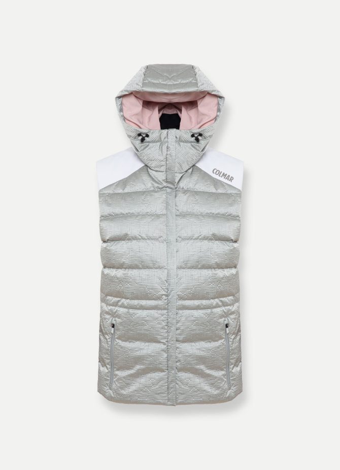 Embossed fabric ski vest - Image 4