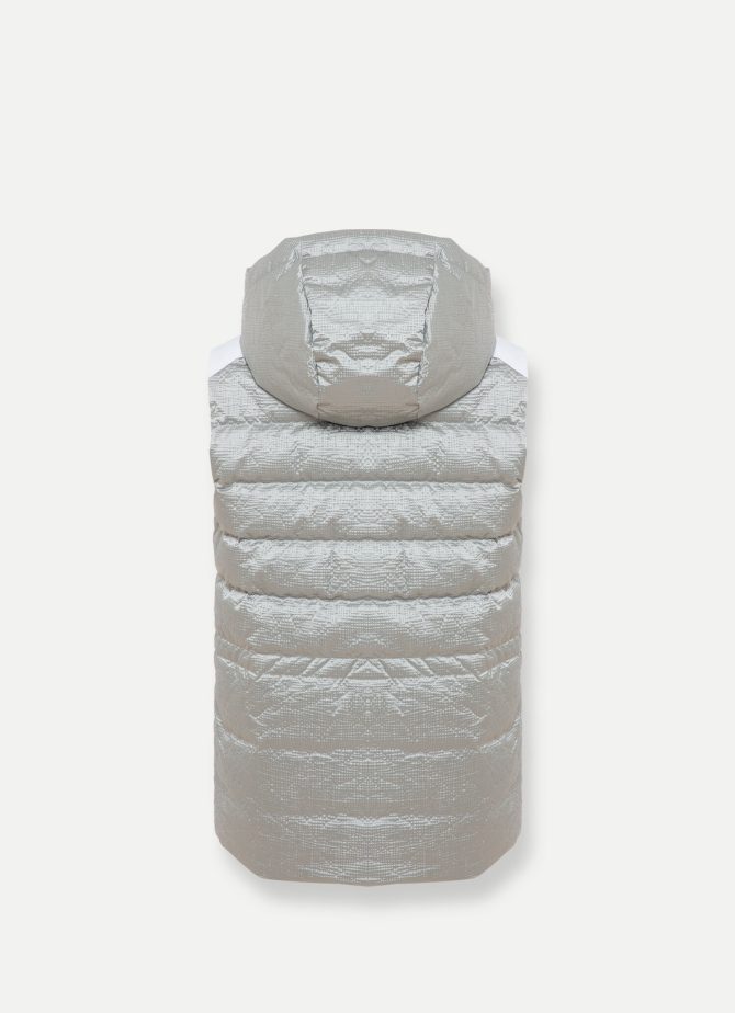 Embossed fabric ski vest - Image 5