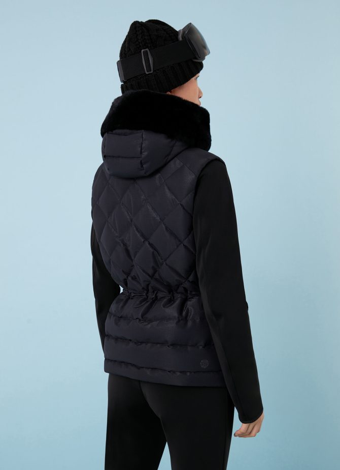 BLACK SIGNATURE patch pockets ski vest - Image 4
