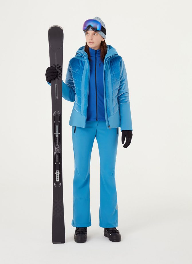 Stretch ski jacket with detachable collar - Image 3