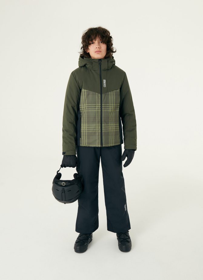 TEENS’ ski jacket in two-tone wadding