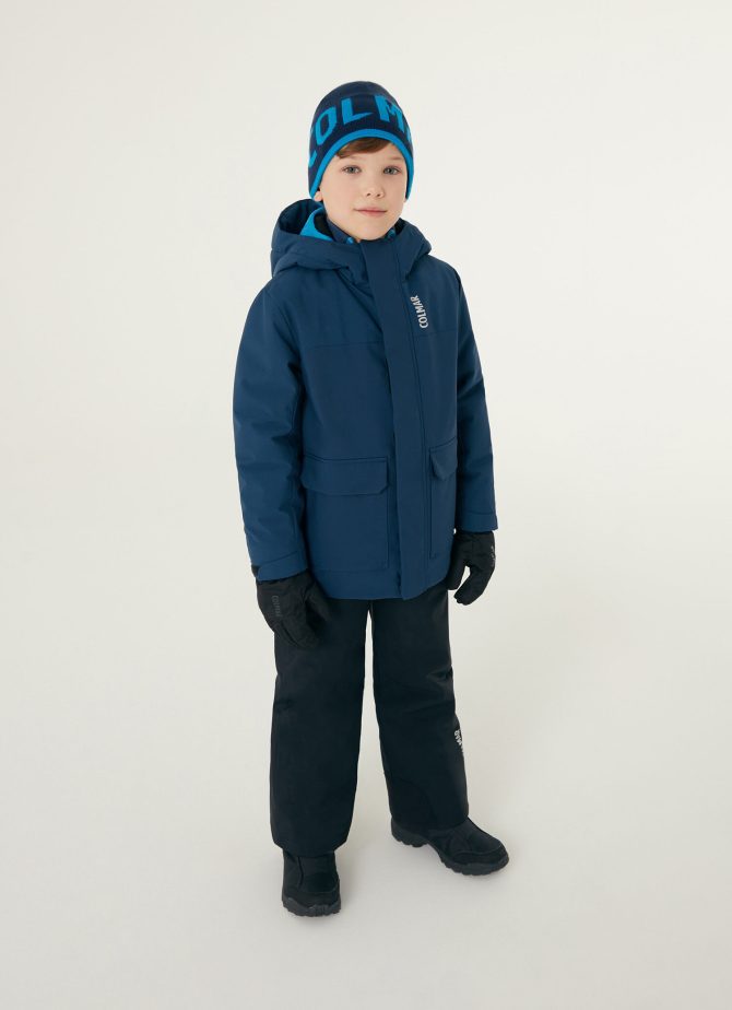 KIDS ski jacket in long fit wadding - Image 3