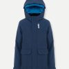 TEENS’ ski jacket in long fit wadding
