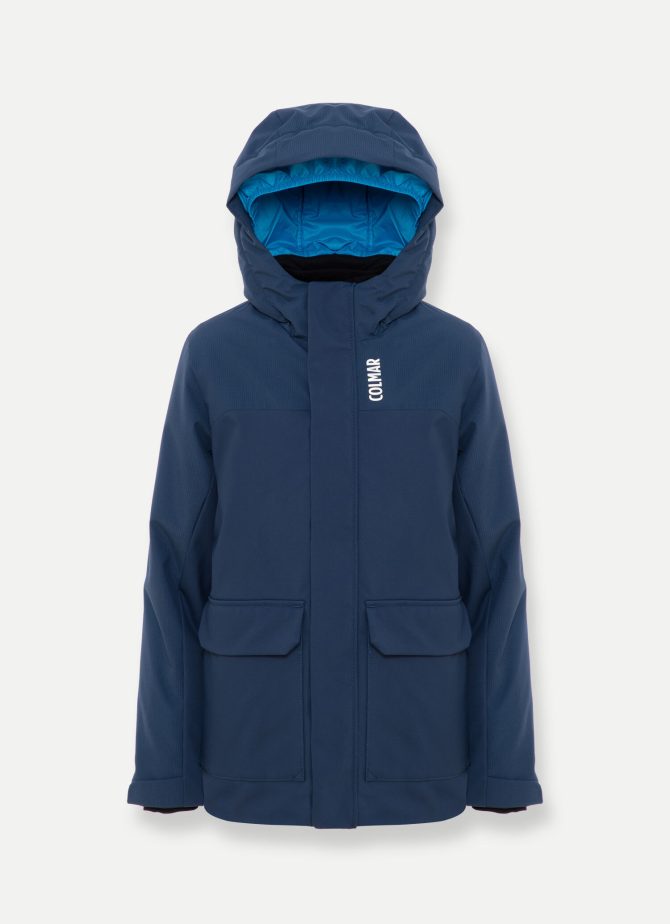 TEENS’ ski jacket in long fit wadding