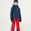 KIDS ski jacket in wadding. Fixed hood
