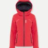 TEENS’ ski jacket with tartan print insert - Image 4
