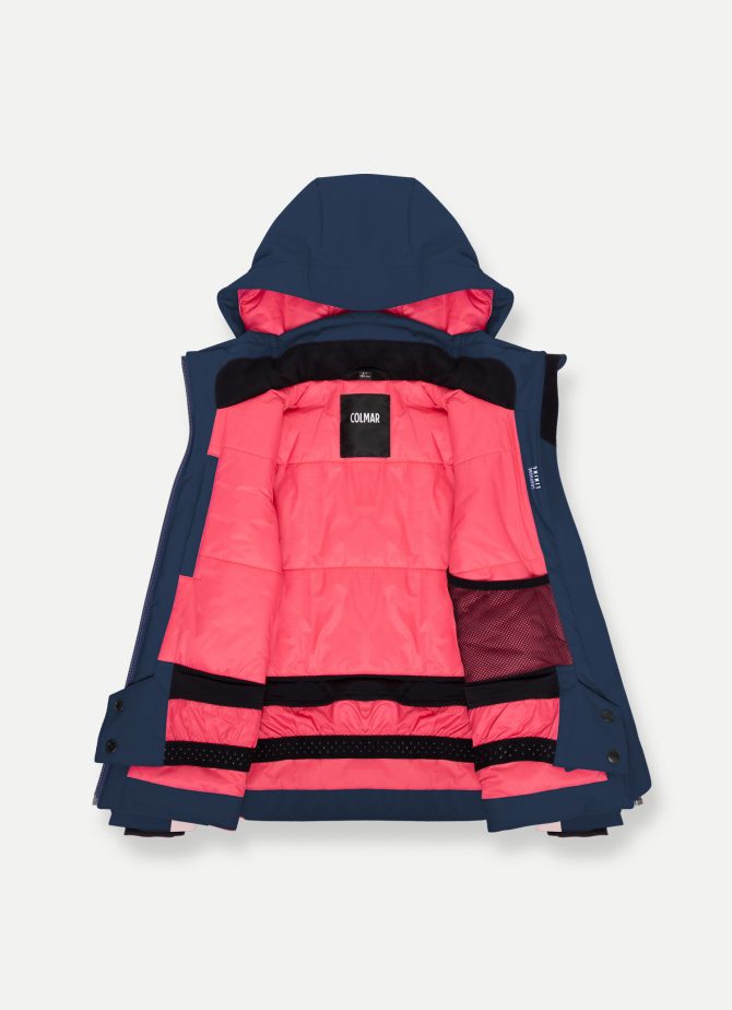 KIDS colorblock ski jacket in wadding. - Image 6