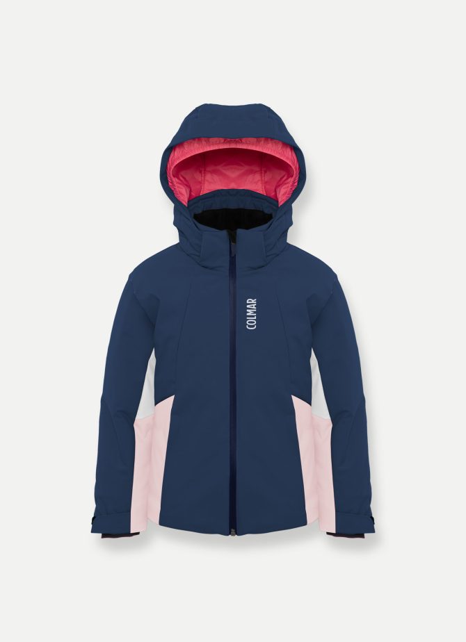 KIDS colorblock ski jacket in wadding. - Image 4