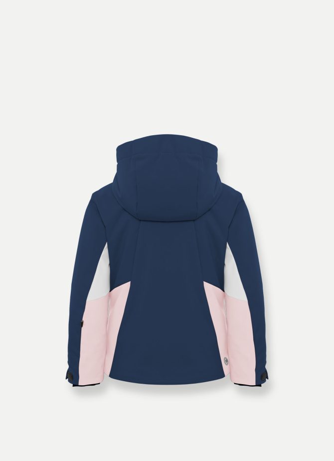KIDS colorblock ski jacket in wadding. - Image 5