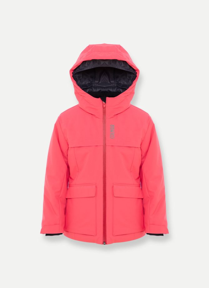 KIDS long ski jacket with patch pockets - Image 4