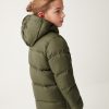 Multi-pocket medium-length down jacket - Image 3