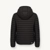 Autumn down jacket with fixed hood - Image 5