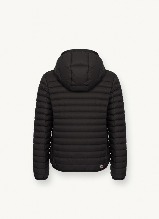Autumn down jacket with fixed hood - Image 5
