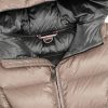 Long, shiny down jacket with fixed hood - Image 6
