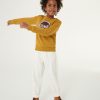 Crew-neck sweatshirt with maxi logo printed effect - Image 2