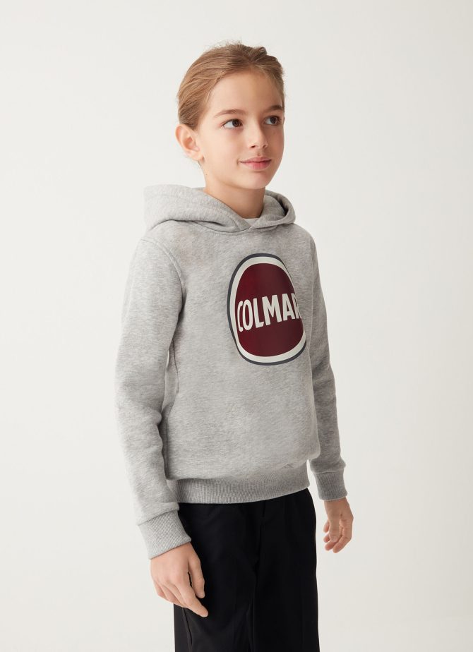 Hooded sweatshirt with maxi printed logo - Image 2