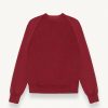 Cotton fleece sweater with raglan sleeves - Image 4