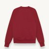 Cotton fleece sweater with raglan sleeves - Image 5